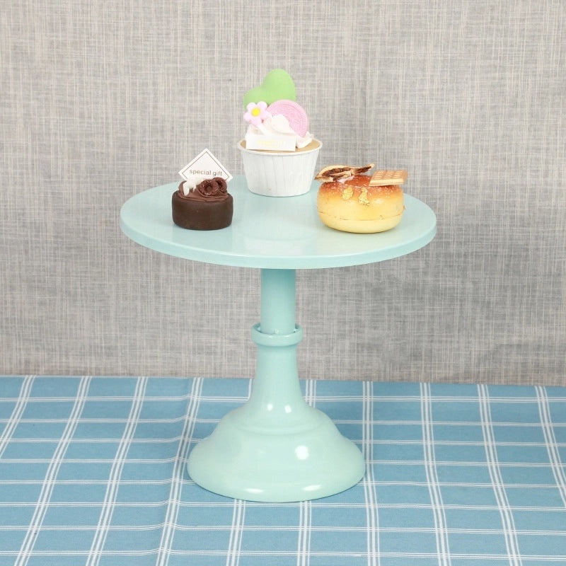 Nordic Solid Color Iron Cake Stand for Daily Use and Parties|Home Decor & Kitchen Accessories