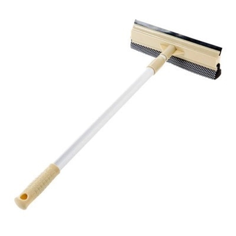 Telescopic Aluminum Window Scraper Double-sided Glass Wiper for Home and Car Cleaning|Cleaning Tools