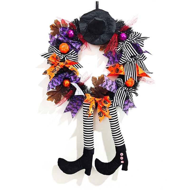 Halloween Minimalist Stripe Fabric Hanging Decor|Home Decor