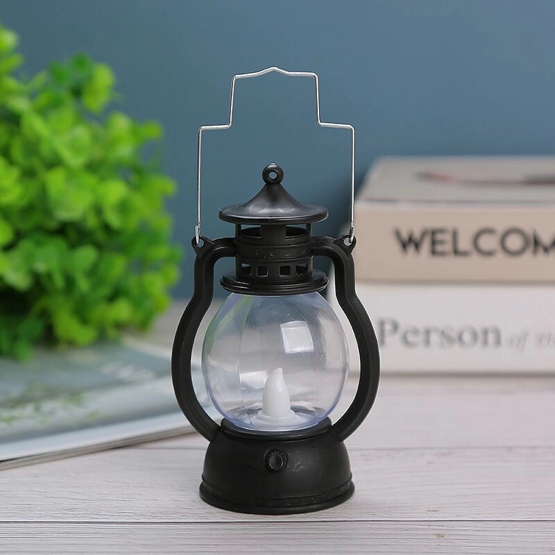 Retro Kerosene Lamp Christmas Decoration Small Lantern Creative Festival Atmosphere Gift | Home Decor & Seasonal Decorations