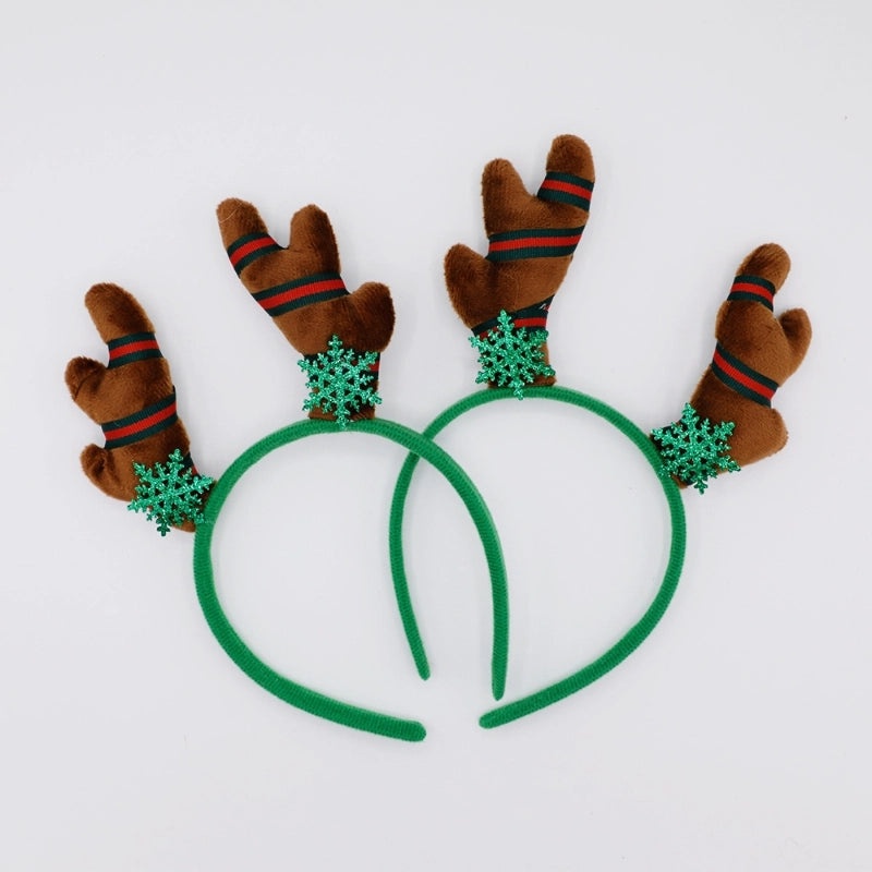 Festive Nordic Reindeer Antler Hairband Cute Christmas Party Accessory|Hair Accessories