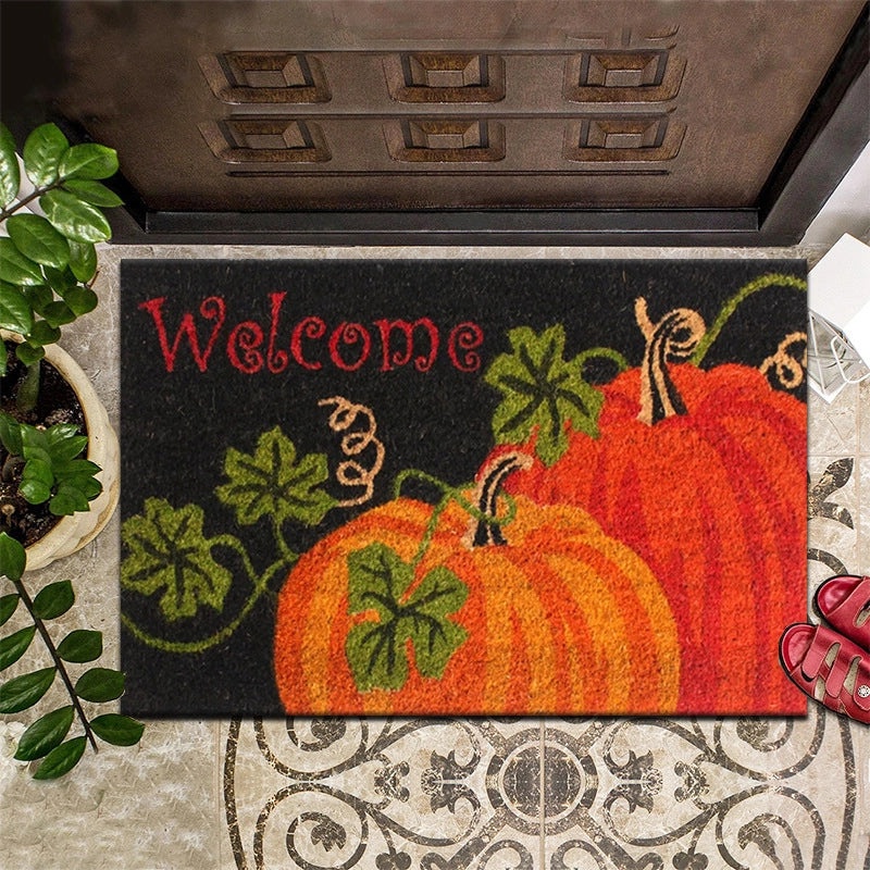 Retro Floral Animal Print Polyester Bath Rug for Bathroom | Home Decor & Bath Accessories