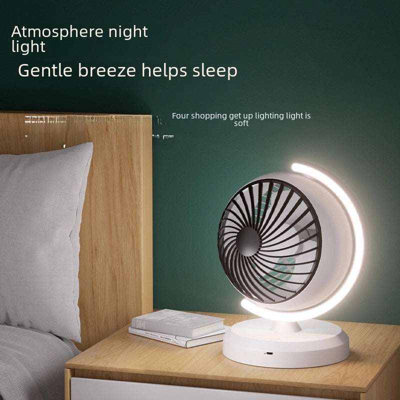 Multifunctional USB Desktop Light and Air Circulation Fan for Home Office Dormitory|Home & Office Fans