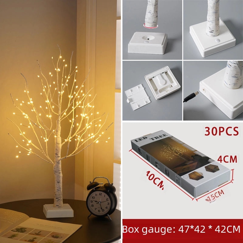 LED Tree Lights for Christmas & Easter Party | Indoor Glowing Tree Ornaments & Atmosphere Lighting | Holiday Decorations|Home Decor