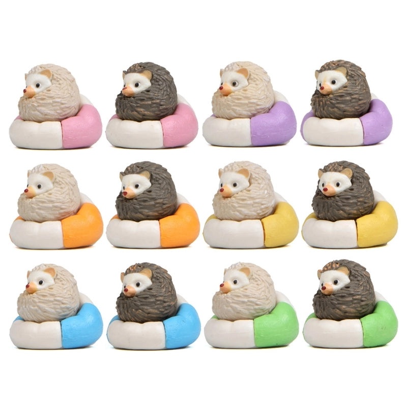 Miniature Sitting Hedgehog Sofa Doll DIY Home Garden Decor | Home & Garden Miniatures