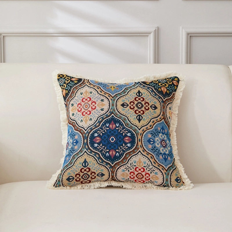 Minimalist Geometric Cotton Linen Pillow Covers for Home Decor | Home Textiles & Bedding