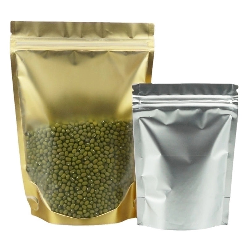 Minimalist Solid Color Plastic Food Storage Bags 100pcs | Kitchen Storage & Organization