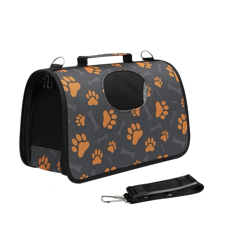 Foldable Space Capsule Pet Carrier Backpack for Small Dogs and Cats Portable Outing Cage Bag|Pet Carriers & Travel Gear