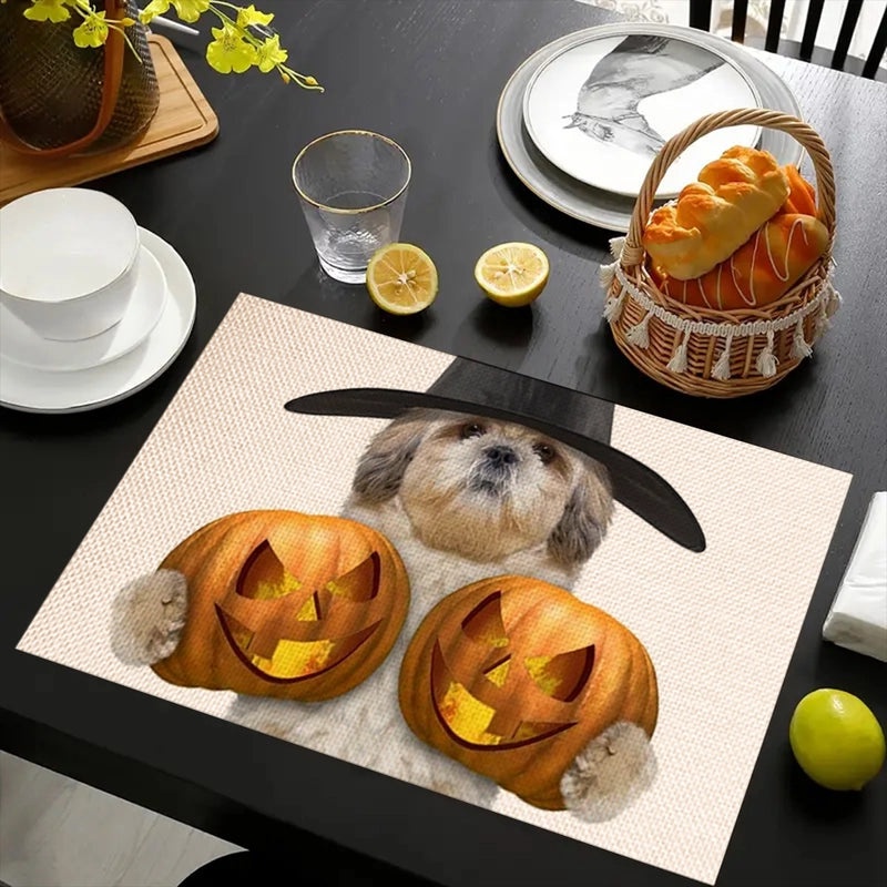 Halloween Adorable Animal Pumpkin Linen Decor|Home & Garden Decorations