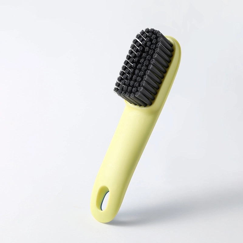 Stylish Solid Color PP Plastic Wire Shoe Brush for Home Cleaning | Household Cleaning Tools