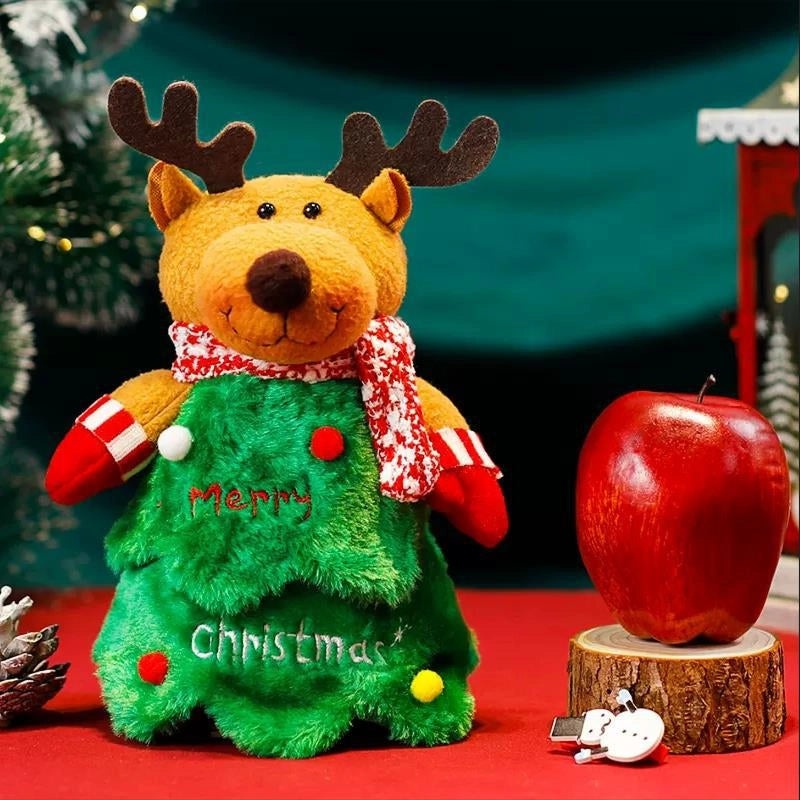 Christmas Tree Santa Claus Snowman Gift Bags Festive Party Wrapping Supplies|Holiday Party Supplies