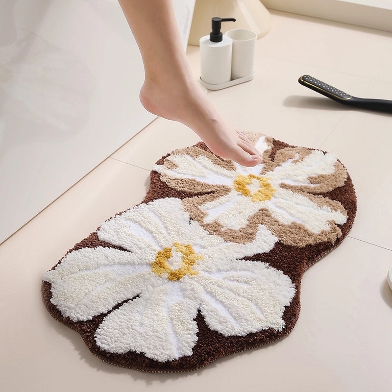 Starry Sky Floral Polyester Rug for Home Décor & Cleaning Supplies | Home & Living / Cleaning Tools