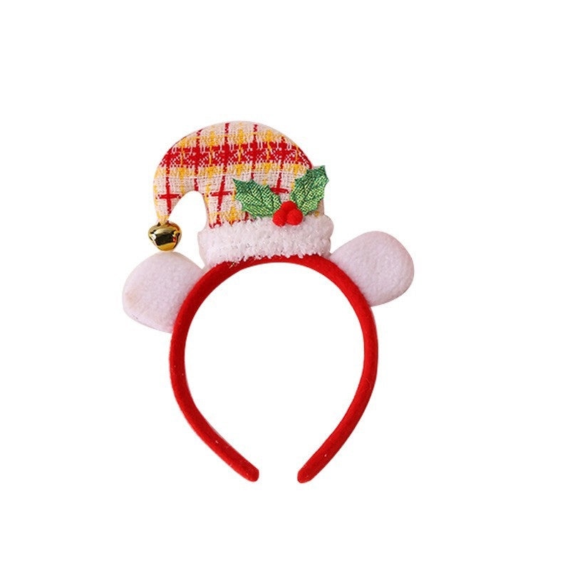 Festive Christmas Hat Hair Band Cute Classic Style for Party and Festival|Accessories & Hair Accessories