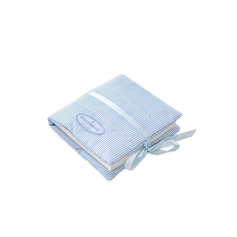RosyPosy Soft Fluffy Cotton-filled Hand Account Book with Strap and Small Cards for DIY Budgeting|Handmade Stationery