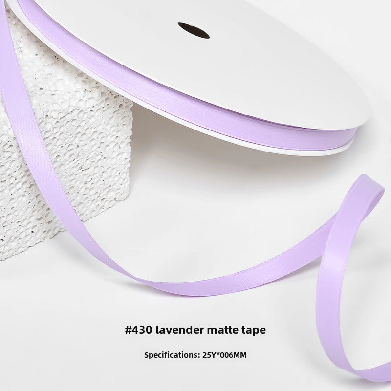 Yao Ming Han Style Milk Silk Ribbon Bow Hair Accessory Korean Full-matte Floral Packaging Belt|Hair Accessories