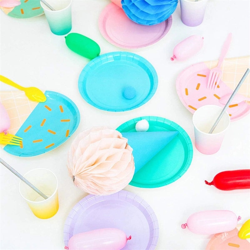 Multicolor Paper Decorations for Casual Elegant Home Party Banquet | Party Supplies