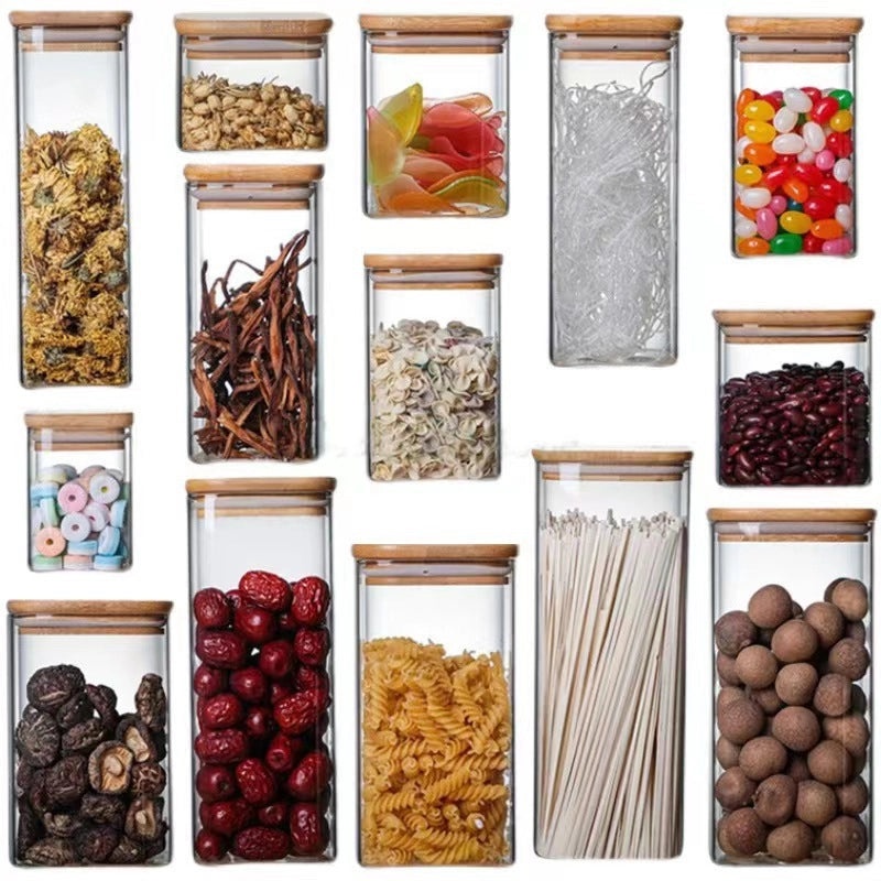 Simple Modern Glass Storage Box for Home Organization|Home Storage & Organization