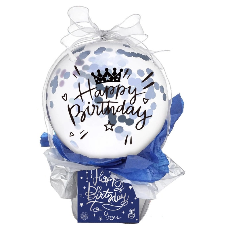 Birthday Party Lottery Box Balloons with IG Style Letter Paper Aluminum Film | Party Supplies