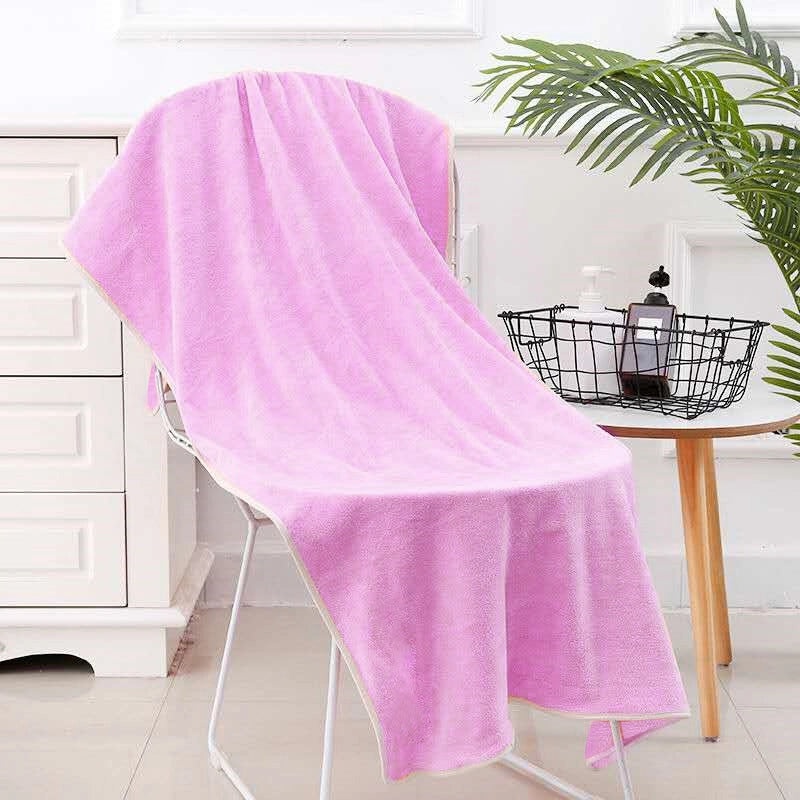 Pineapple Pattern Large Absorbent Coral Fleece Bath Towel for Men Women and Kids Soft Hair-Free Luxury Spa Towel|Bath Towels