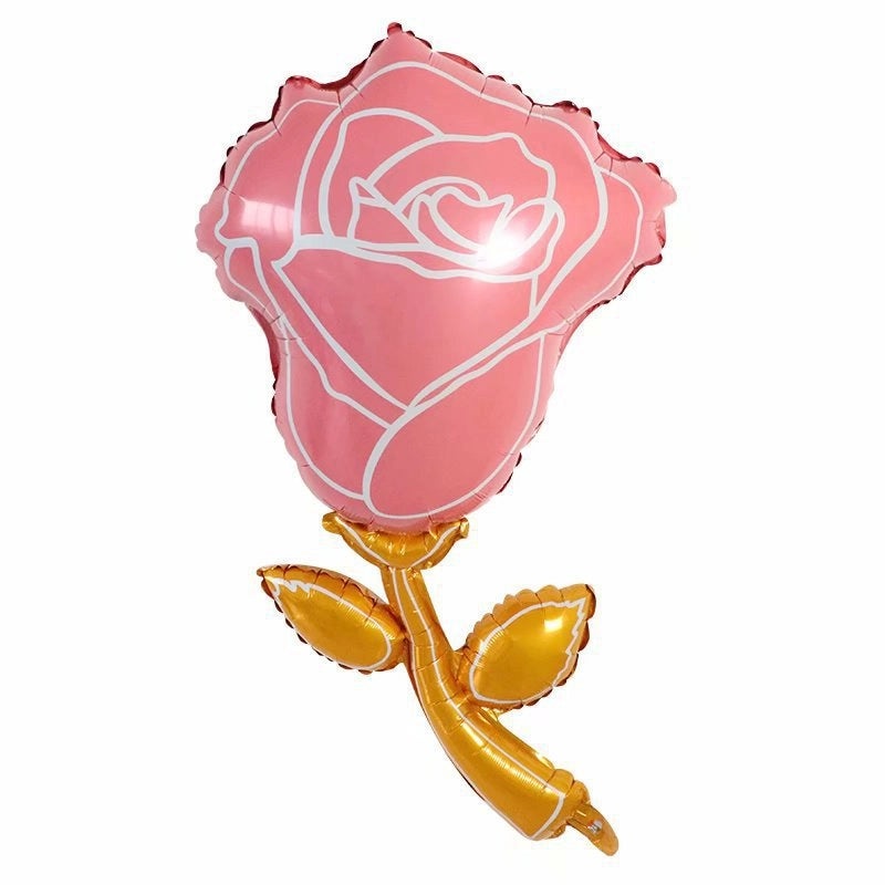 Sunflower Rose Tulip Flower Foil Balloon for Birthday Wedding Party Decoration Kids Toy|Party Supplies Balloons