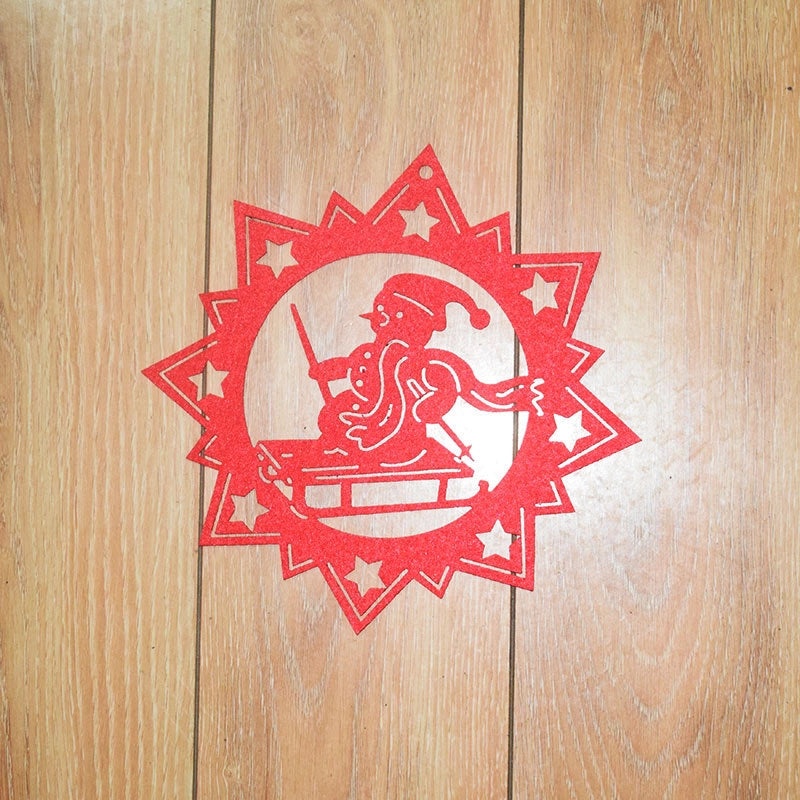 Red Christmas Pendant Decorations for Home | Christmas Ornaments