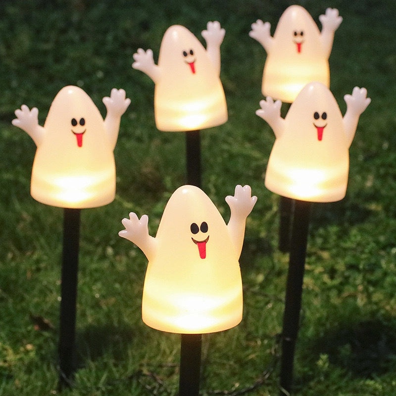 Halloween Ghost Skull Night Lights Minimalist Outdoor Party Decor|Home & Garden Lighting