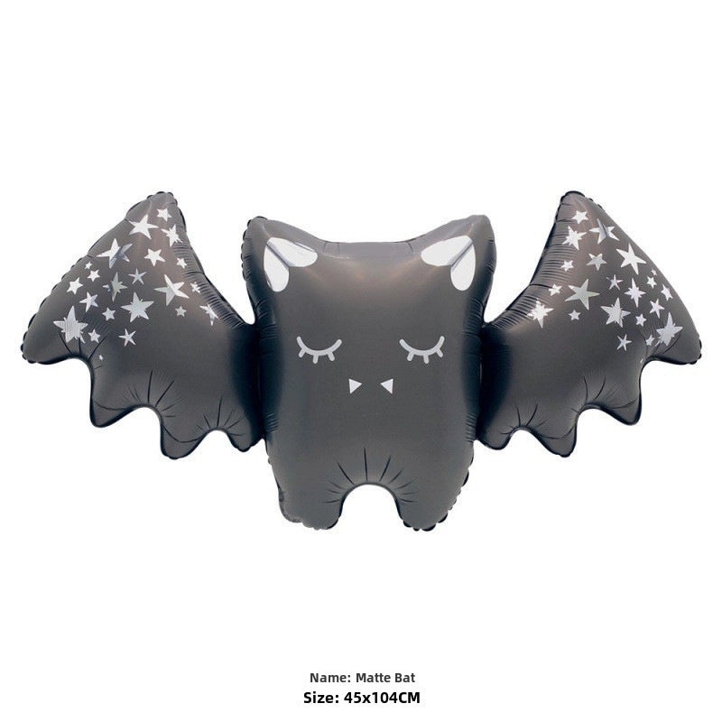 Halloween Ghost Spider Balloon Large Aluminum Foil Skull Man Pumpkin Decor|Halloween Decorations