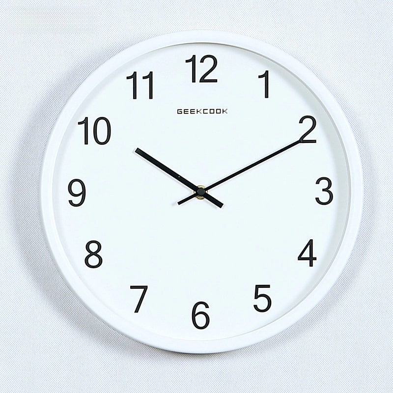 Minimalist Metal Silent Wall Clock | Home Decor Wall Clocks