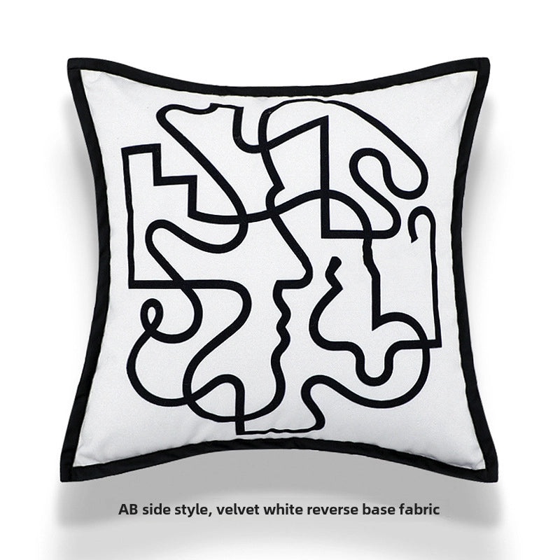 Modern Simple Sofa Pillow Case for Living Room and Bedroom|Home Decor Cushions