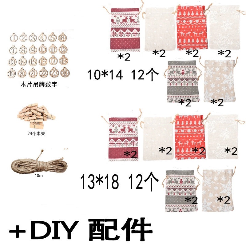 Ethnic Color Block Linen Fabric for Gift Wrapping|Gift Wrapping Supplies