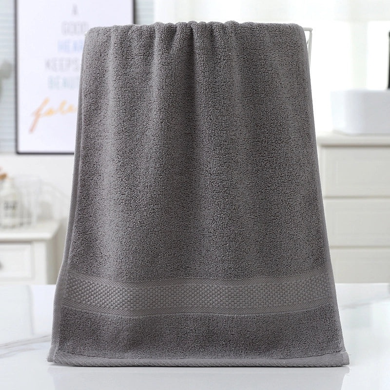 Thickened Cotton and Coral Fleece Face Towel Absorbent Soft Embroidered Logo Personalized Gift|Home & Living Towels