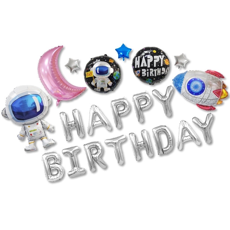 Minimalist Classic Letter Aluminum Foil Balloons for Holiday and Festival Decor|Party Supplies Balloons