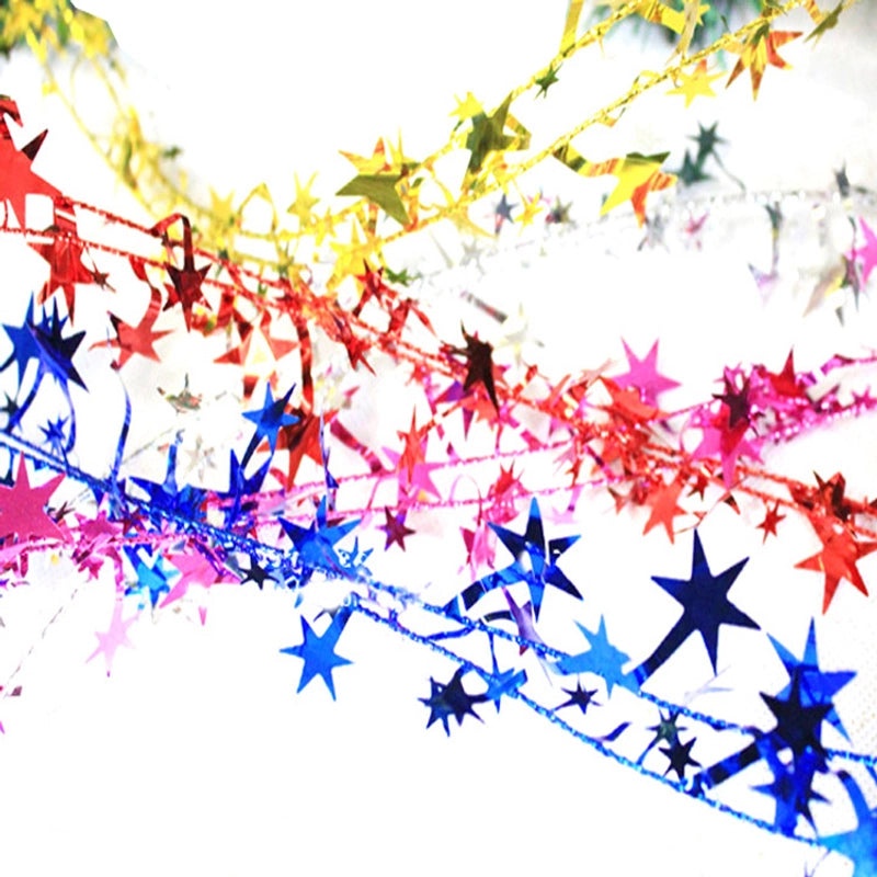 Christmas Rattan Star Wire Ribbon 5m Long Festive DIY Jewelry Craft Supplies|Holiday Decorations