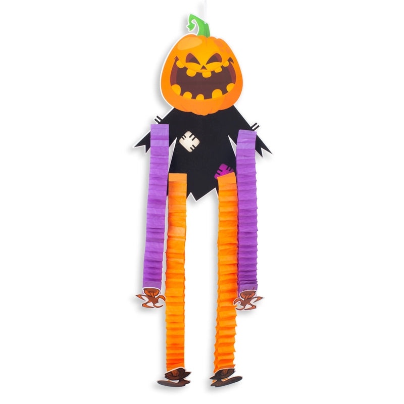 Minimalist Halloween Pumpkin Ghost Paper Ornaments for Daily Holiday Hanging|Home Decor