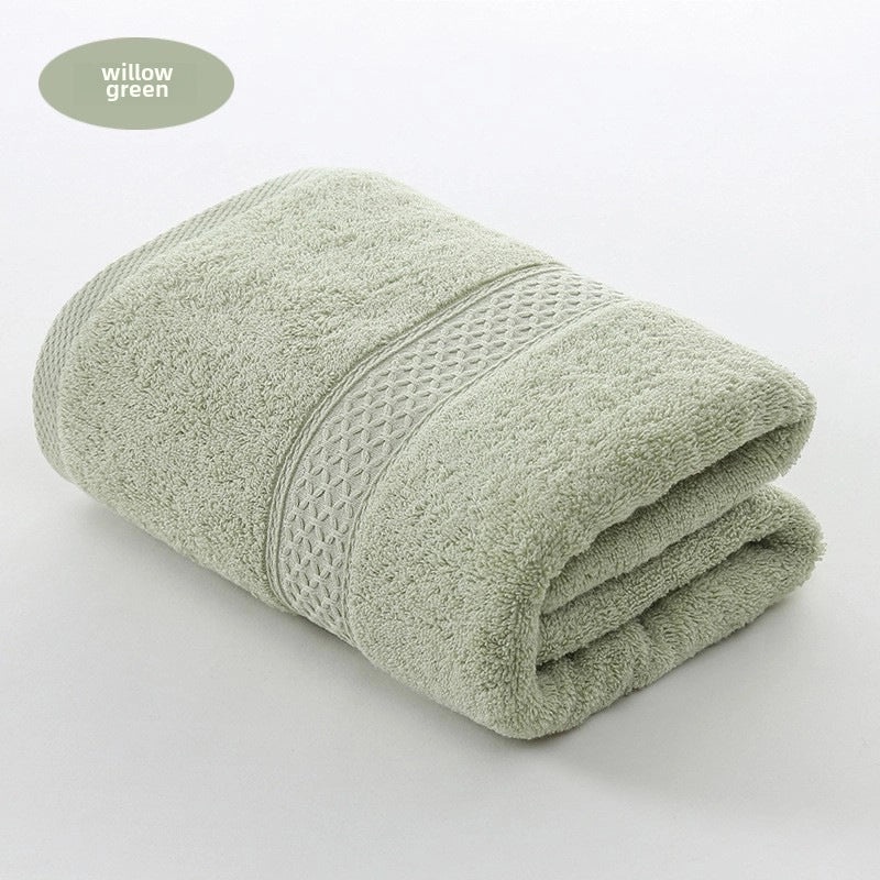 Gaoyang Thickened Pure Cotton Bath Towel Large Absorbent Soft Household Hotel Spa Towel | Home & Living > Bath > Towels