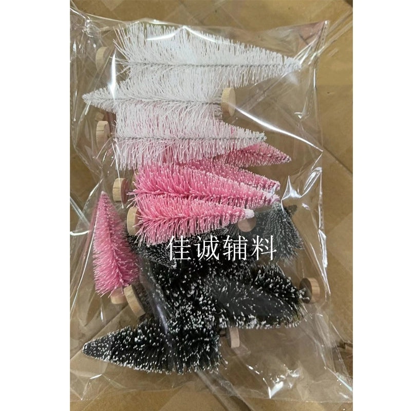 Mini Christmas Tree Gift Bags in Blue & Green | Christmas Decorations