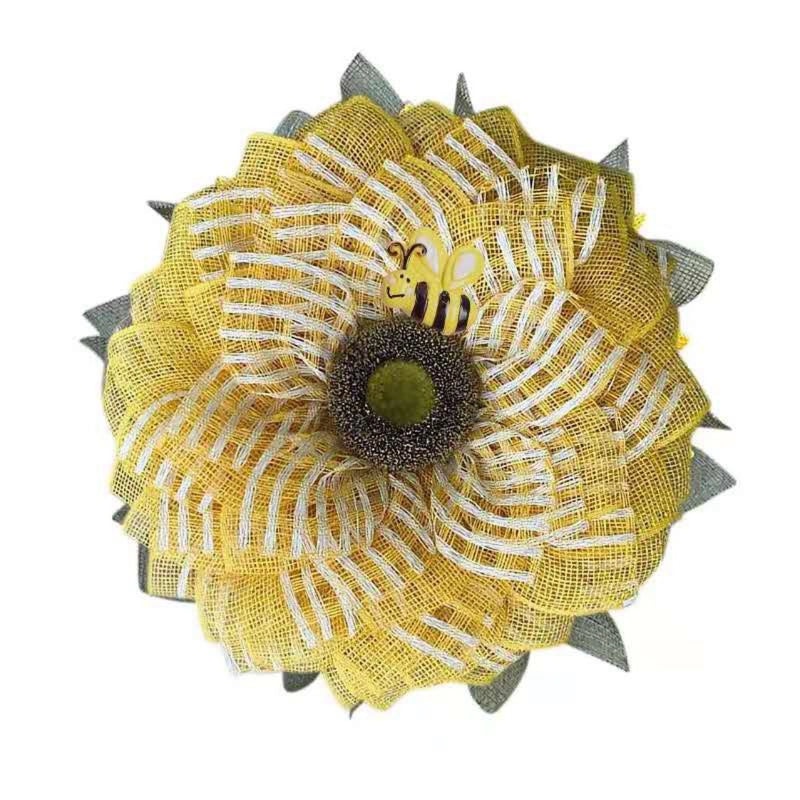 Bee Sunflower Garland for Festival Decoration Easter Party Props|Home & Garden Decorations