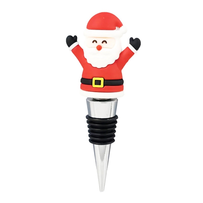 Christmas Santa Claus PVC Alloy Pendant Necklace Casual Elegant Holiday Jewelry|Christmas Jewelry