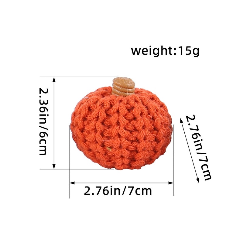 Cute Minimalist Halloween Pumpkin Ornaments Plastic Polyester Party Decorations|Home Decor