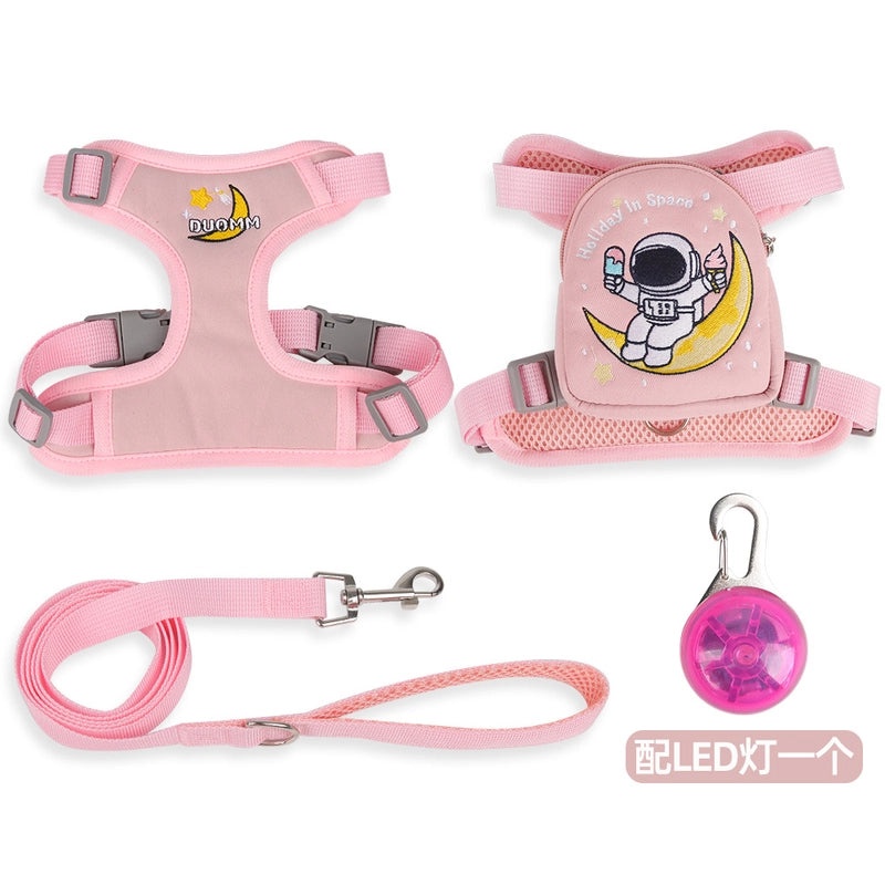 Cartoon Dog Backpack for Pets Outdoor Travel Small Schoolbag Lightweight Pet Supplies|Pet Accessories