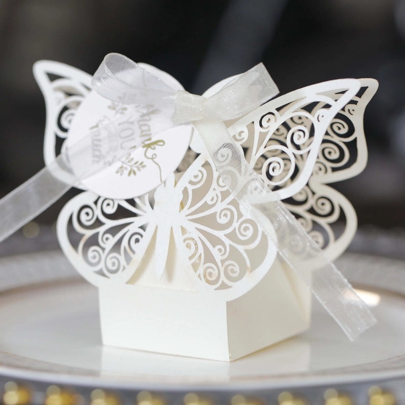 Butterfly Paper Gift Wrapping Supplies for Holiday Wedding Party Presents | Gift Wrapping Decorations