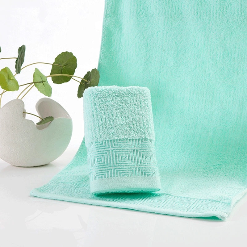 Gaoyang Cotton Absorbent Face Towel Embroidered Polyester Cotton Soft Washcloth Independent Packaging|Home & Living - Bath Towels