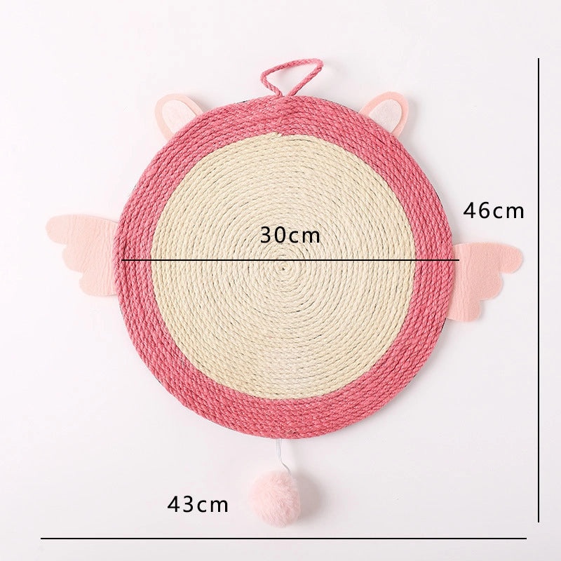 Cactus-shaped Sisal Cat Scratching Pad Anti-Slip Sofa Protector Cat Claw Grinder Toy|Pet Supplies Cat Accessories