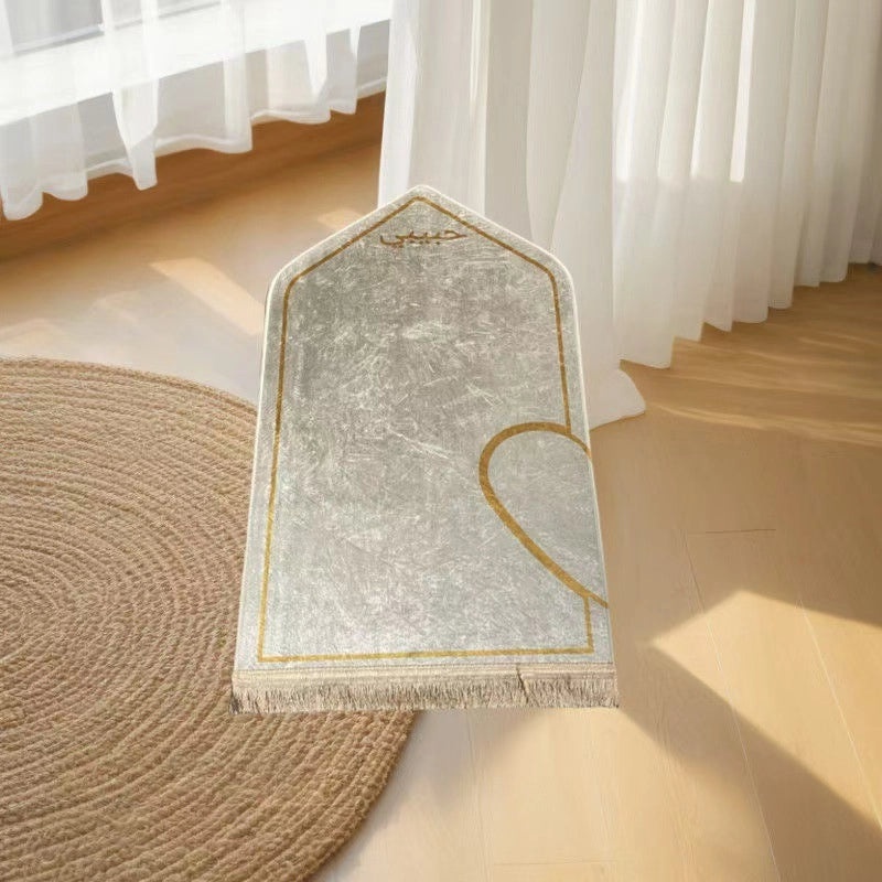 Casual Elegant Solid Color Polyester Bath Mat for Bathroom | Bath Mats