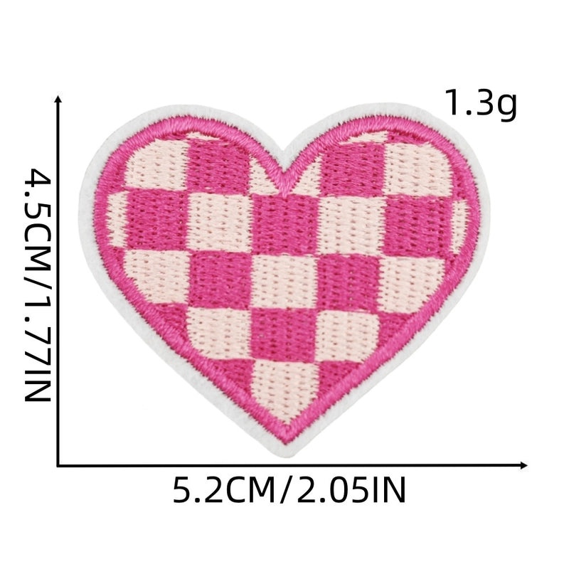 Cute Cartoon Love Embroidered Patch Hair Accessories|Clothing & Hair Embellishments
