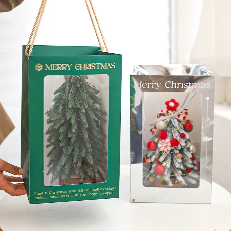 Mini Christmas Tree Handbag Cute Holiday Gift Bag Doll Toy Purse|Accessories & Handbags
