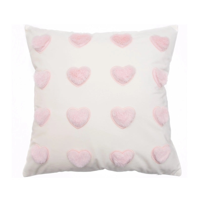 Heart-Shaped Solid Color Flower Pillow Covers for Couch and Sofa Decor | Home Decor & Cushion Covers