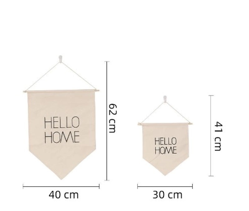 Cartoon Vacation Letter Fabric Hanging Ornaments Decorative Accessories | Home Decor & Party Supplies