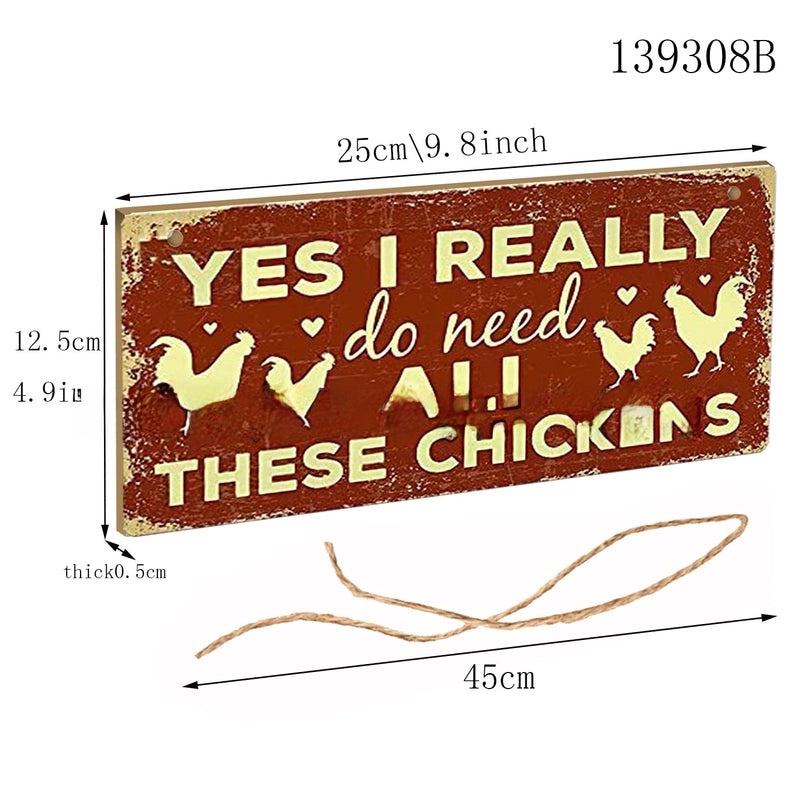 Easter Wooden Wall Sign with Hemp Rope, Creative Printed Game Board Decor for Home and Storefront|Home Decor