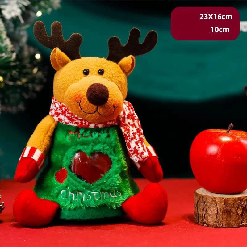 Christmas Tree Santa Claus Snowman Gift Bags Festive Party Wrapping Supplies|Holiday Party Supplies